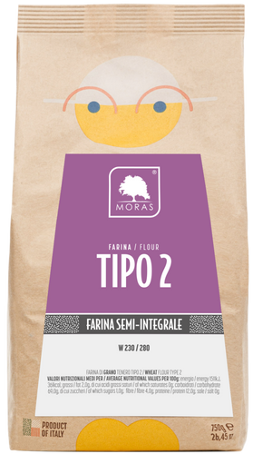 Wholemeal flour type 2 medium strength